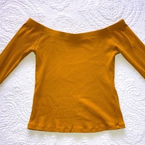 Off the shoulder top